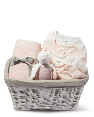 Baby Gift Hamper – Welcome to the World Pink 3 Piece